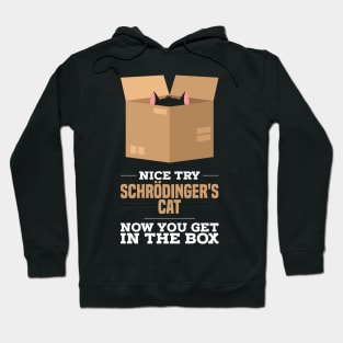 Physics Jokes T-Shirt I Schrodinger's cat Hoodie